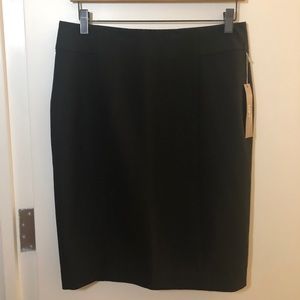 NWT LOFT Black Pencil Skirt